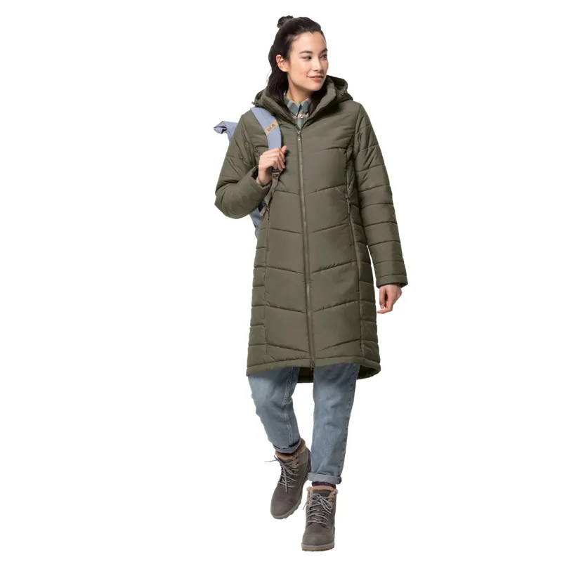 Jack Wolfskin Women's North York Coat - Grape Leaf-1